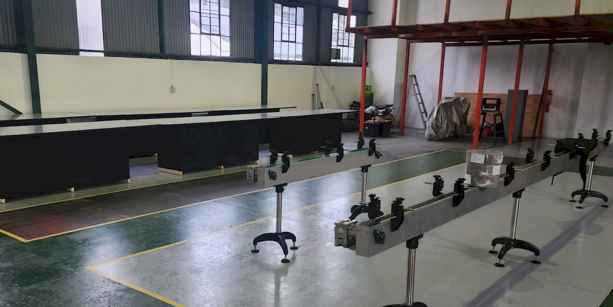 Workspace at our facility